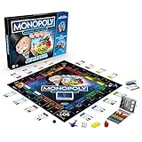 Monopoly Banking Cash-Back Brettspiel; elektronischer Kartenleser; Cash-Back Bonus; bargeldloses Zahlen; Scan-Technologie; ab 8 Jahren