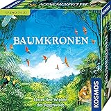 KOSMOS 682194 Baumkronen, Unter den Wipfeln des Regenwalds, Spiel für zwei Personen, unterhaltsames Gesellschaftsspiel, Brettspiel ab 10 Jahre zu Regenwald, seinen Bäumen, Pflanzen und Tiere